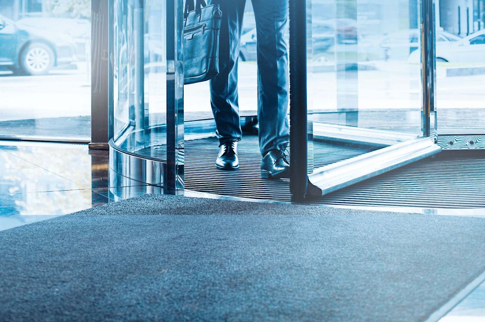 Schmutzfangmatte für den sauberen Kundenempfang